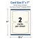 Avery Printable Arched Rectangle Flat Cards, Sure Feed Technology, 5" x 7", Matte Ivory Cardstock, Laser/Inkjet Printable, 20 Total, Great for Product Branding, Marketing, and More